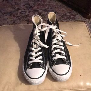 Leather Converse sneakers